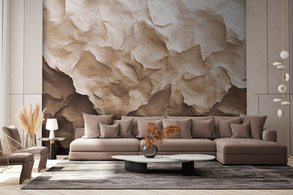 Abstract texture in warm tones