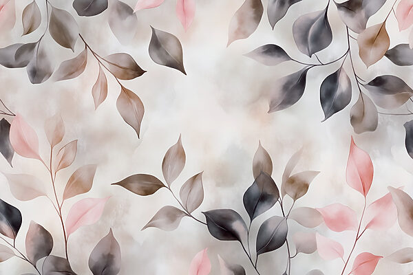 Le tinte tenui danzano tra le foglie delicate. Le tinte tenui danzano tra le foglie delicate.