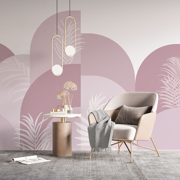 Grafica in bianco e rosa Grafica in bianco e rosa