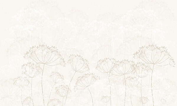 Delicate blooms in soft tones