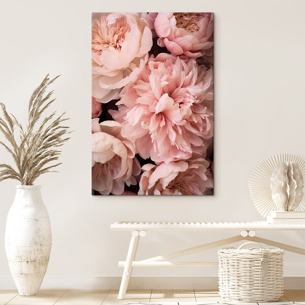 Group of pink flowers