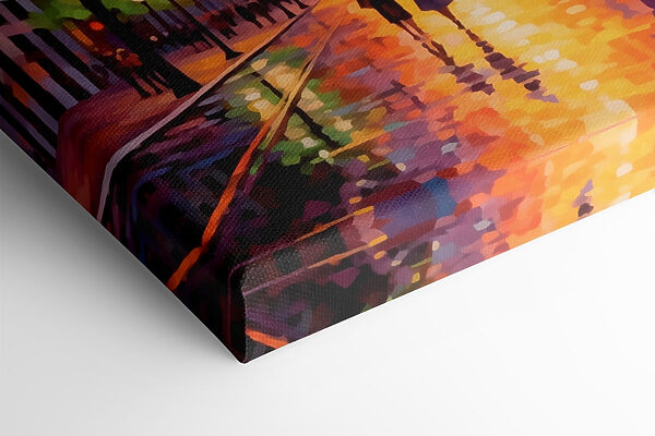Street with cars and trees on it