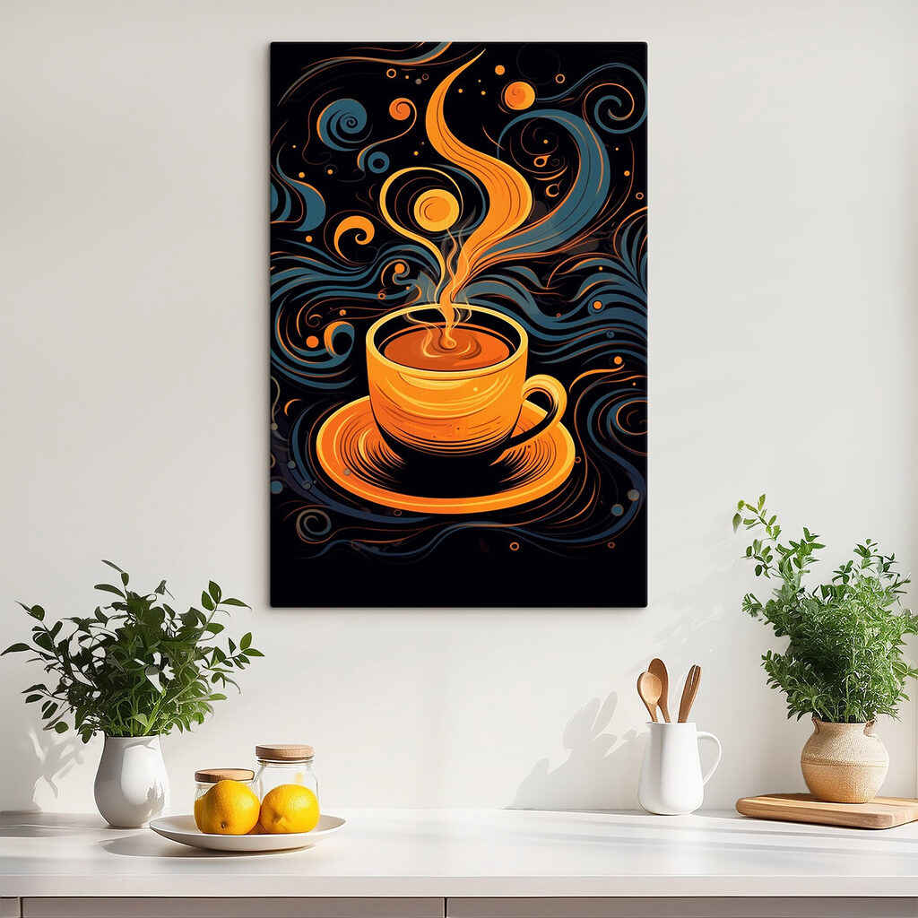 Coffee cup with smoke Coffee cup with smoke