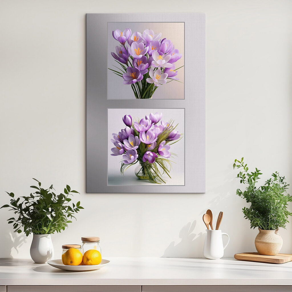Beautiful blooms in soft lavender hues