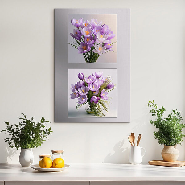 Beautiful blooms in soft lavender hues