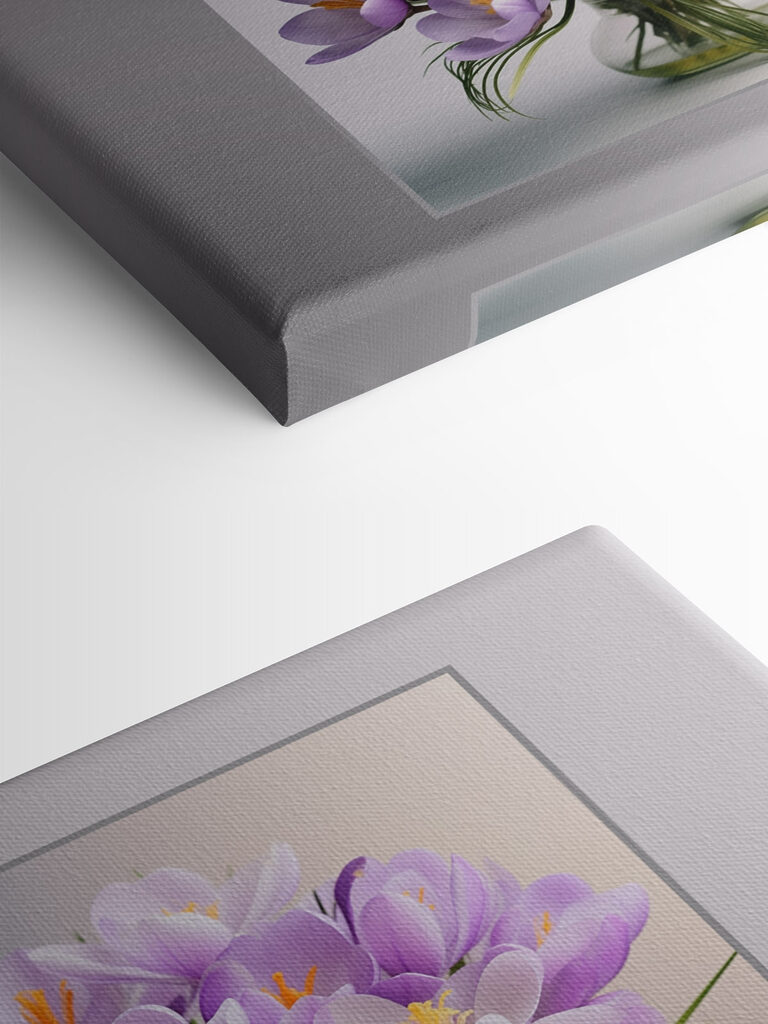 Beautiful blooms in soft lavender hues