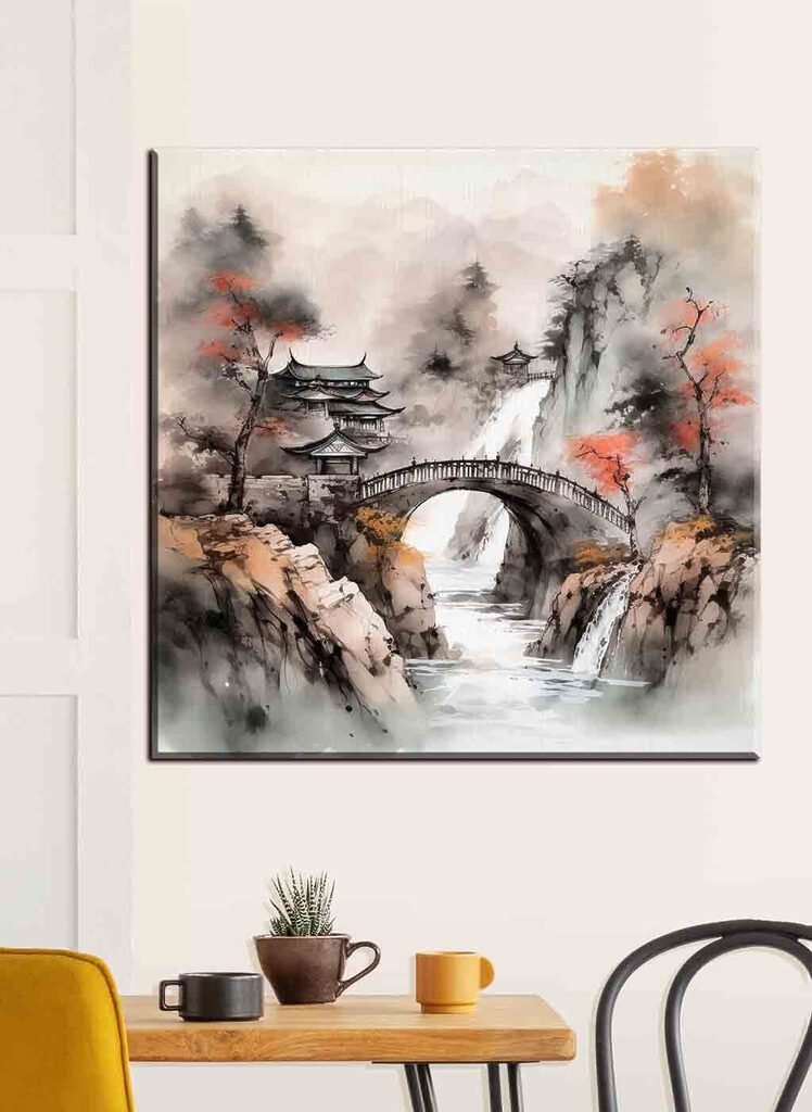 Bridge over a river