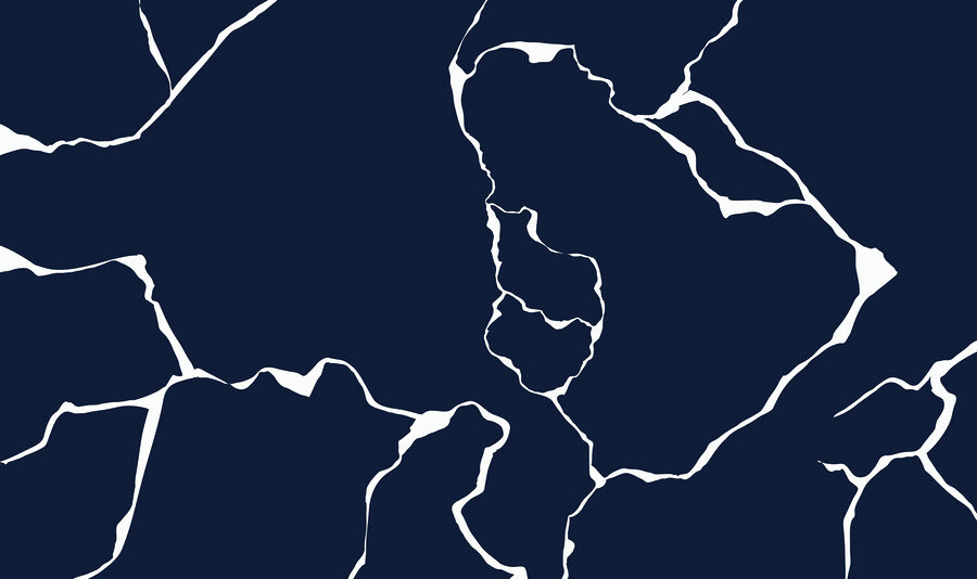 Sfondo blu e bianco