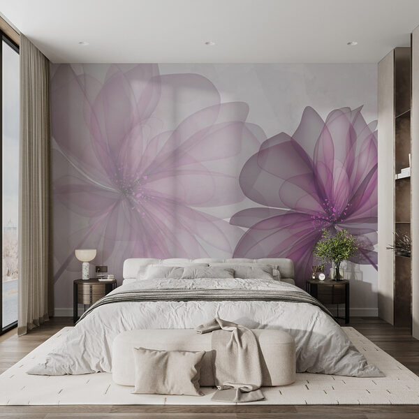 Coppia di fiori viola Coppia di fiori viola
