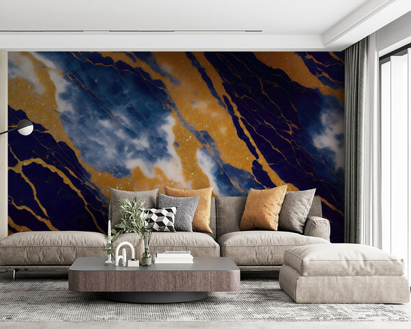 Bellissimi motivi blu e arancioni. Bellissimi motivi blu e arancioni.