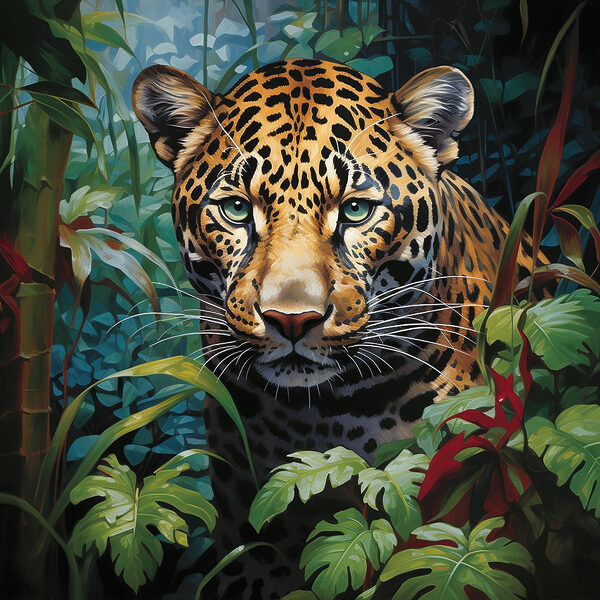 Leopard in the jungle Leopard in the jungle