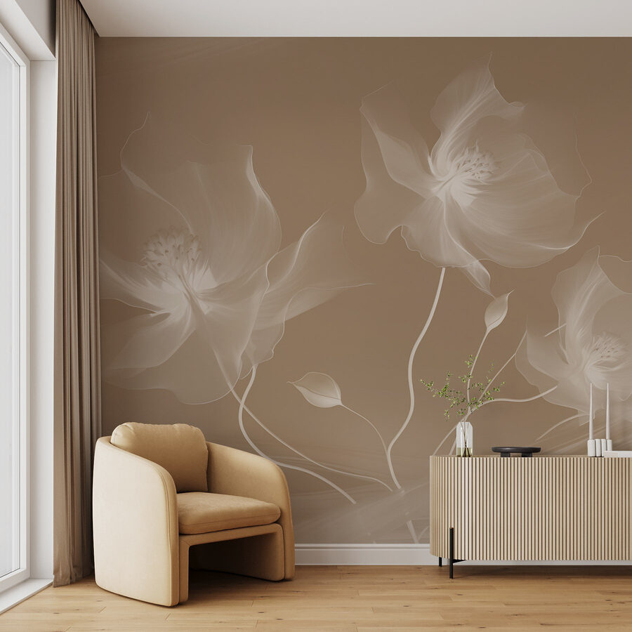 Fiori delicati in toni tenui
