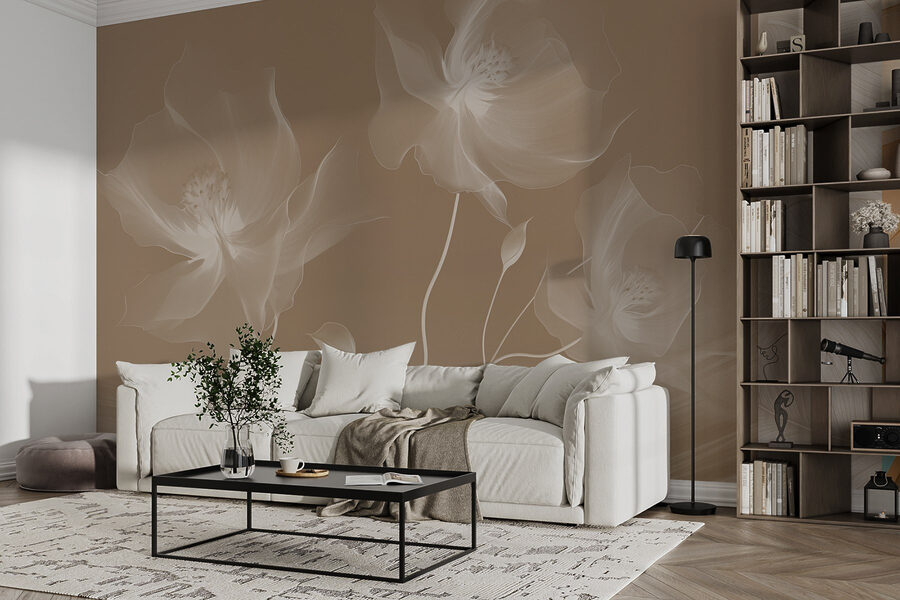 Fiori delicati in toni tenui