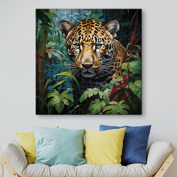 Quadri Un leopardo nella giungla (COD: s41566) Quadri Quadri Un leopardo nella giungla (COD: s41566)