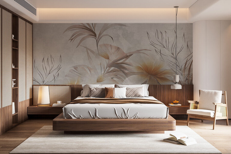 Elegante design floreale dalle tonalità tenui Elegante design floreale dalle tonalità tenui