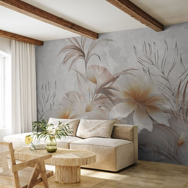 Elegante design floreale dalle tonalità tenui Elegante design floreale dalle tonalità tenui