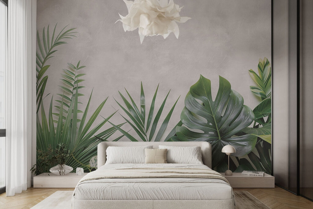 Group of green leaves