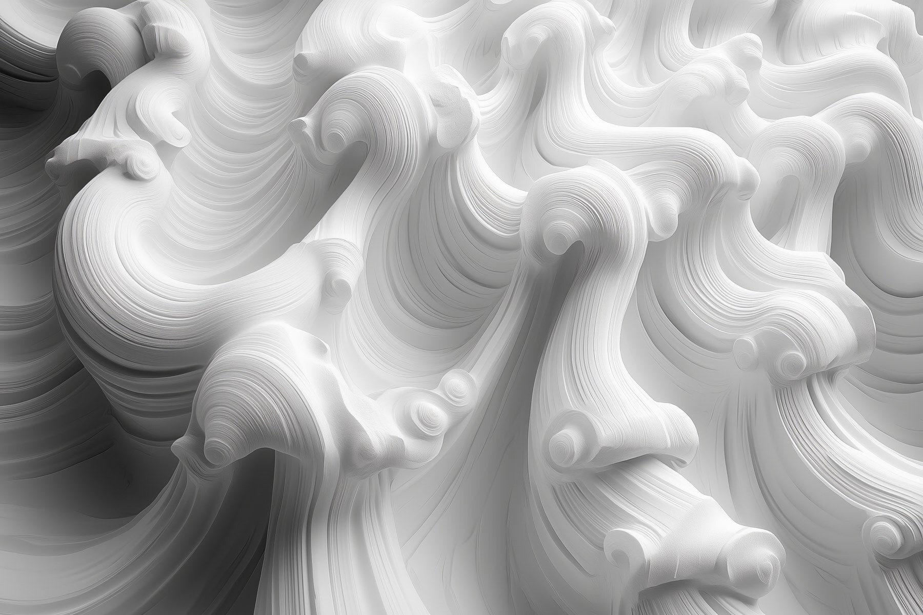 White swirly surface White swirly surface