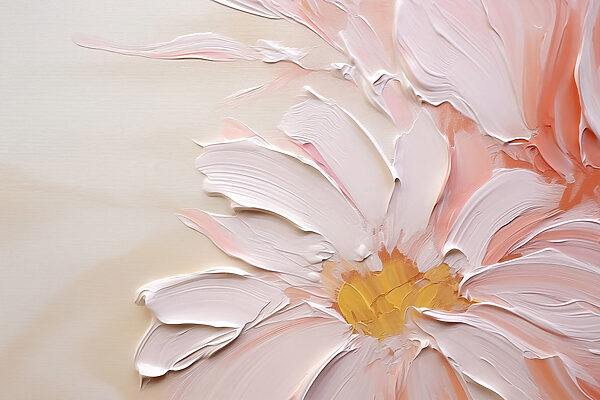 Pittura di un fiore Pittura di un fiore