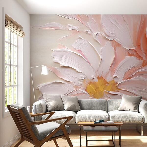 Pittura di un fiore Pittura di un fiore