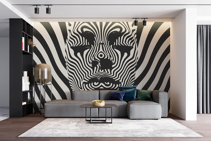 Immagine in bianco e nero del volto di una persona’. Immagine in bianco e nero del volto di una persona’.