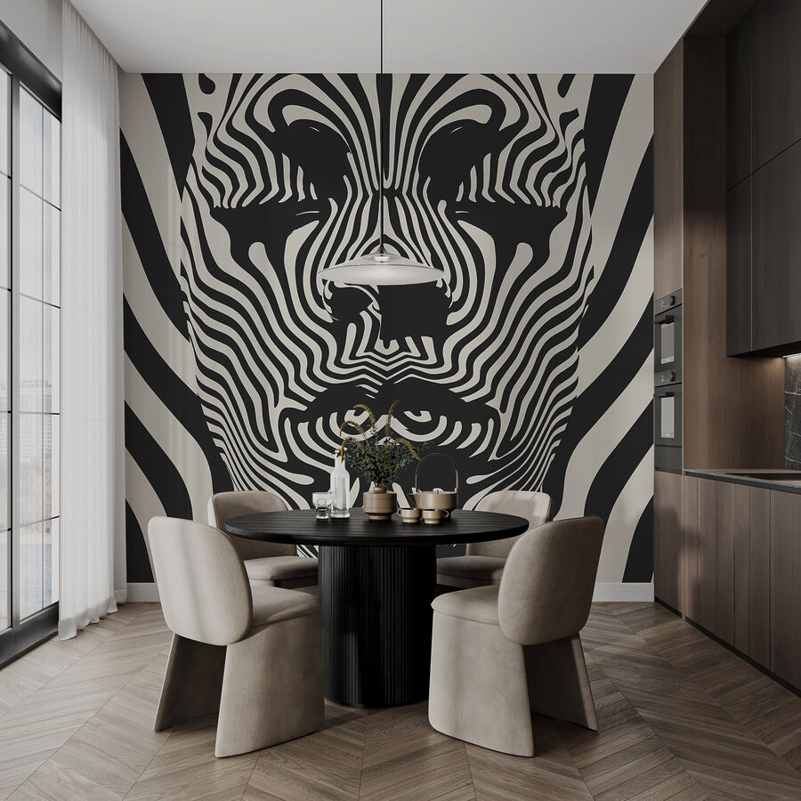 Immagine in bianco e nero del volto di una persona’. Immagine in bianco e nero del volto di una persona’.