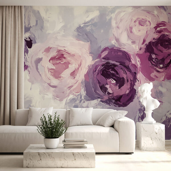 Pittura di fiori su una superficie Pittura di fiori su una superficie