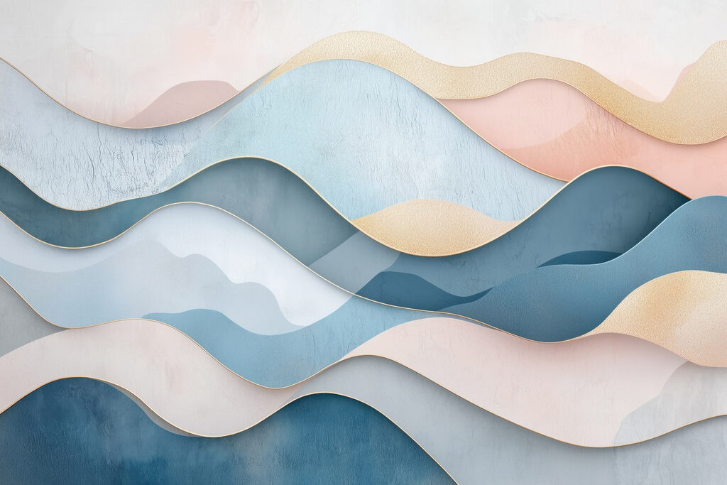 Onde blu e rosa Onde blu e rosa