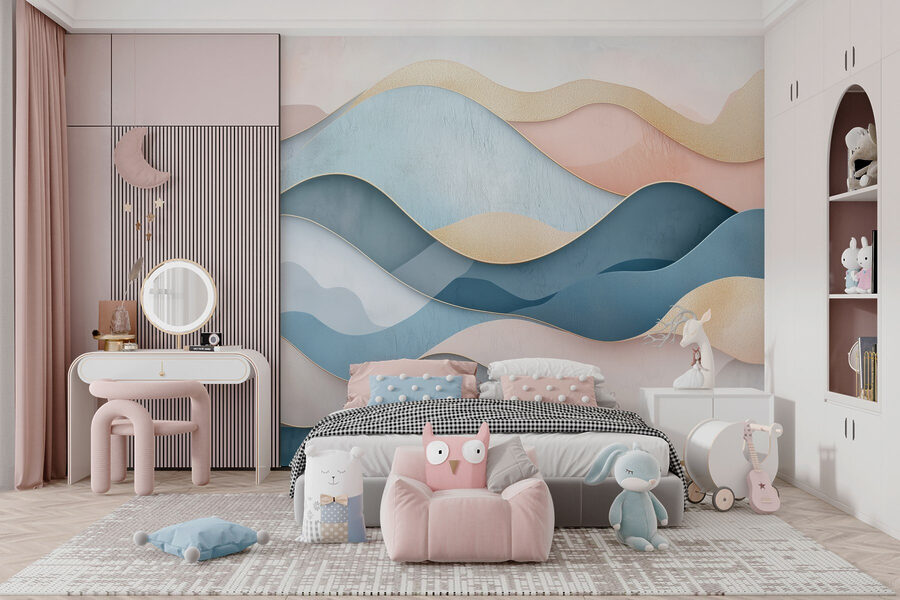 Onde blu e rosa Onde blu e rosa