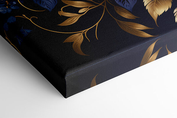 Elegant floral design on dark background