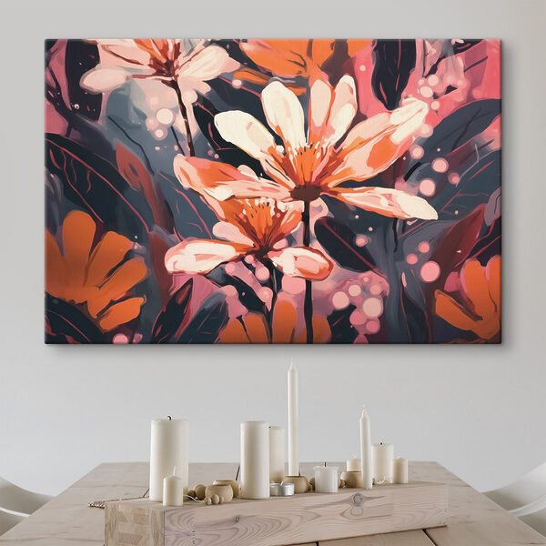 Quadri Quadri Dipinti di fiori e foglie (COD: s41661)