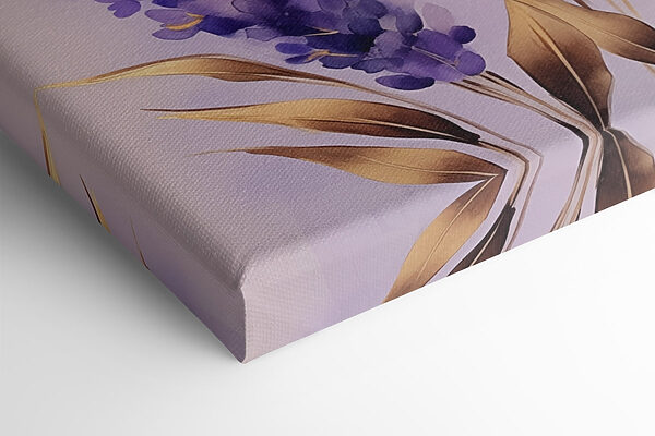 Delicate blooms in soft lavender hues Delicate blooms in soft lavender hues