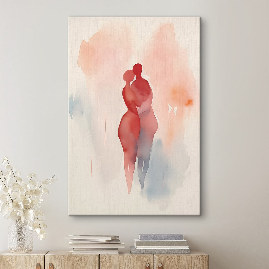 Watercolor of two people