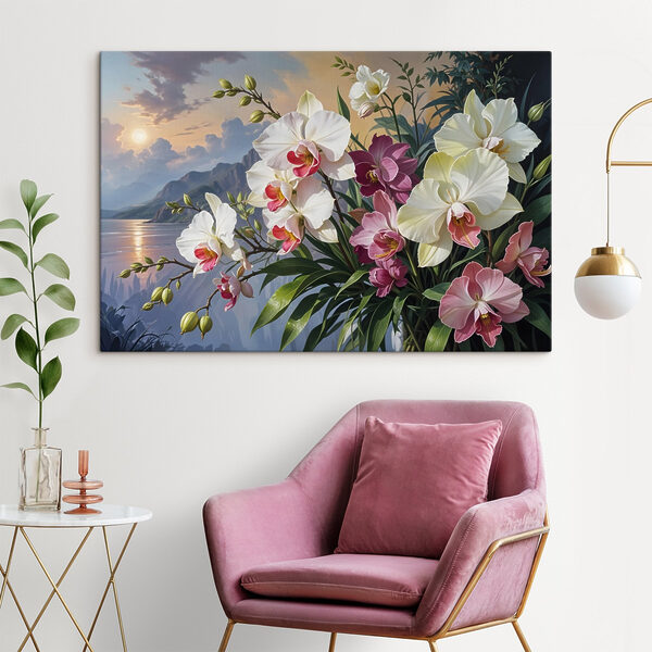Quadri Dipinto di fiori in un vaso