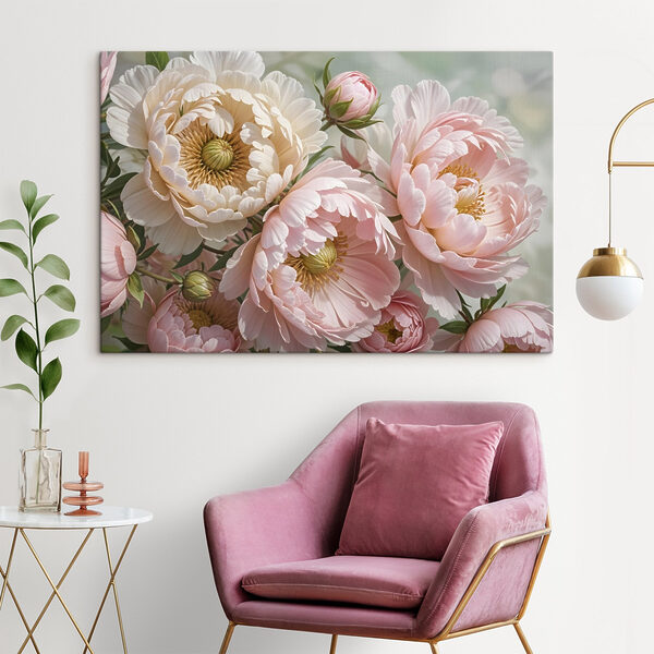Quadri Fiori delicati dai colori tenui
