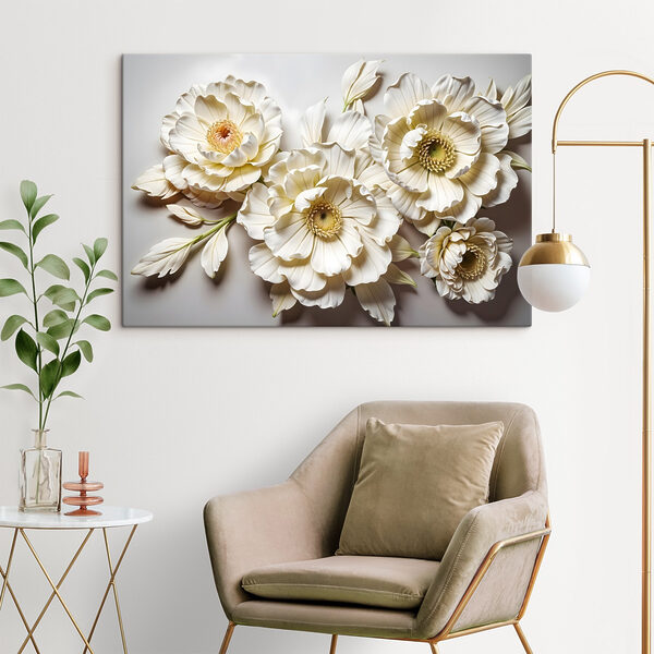 Group of white flowers