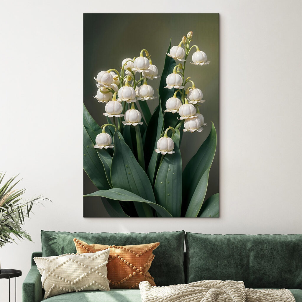 Delicate blooms in graceful arrangement