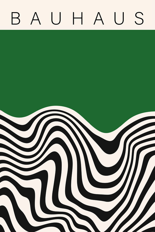 Black and white wavy lines Black and white wavy lines