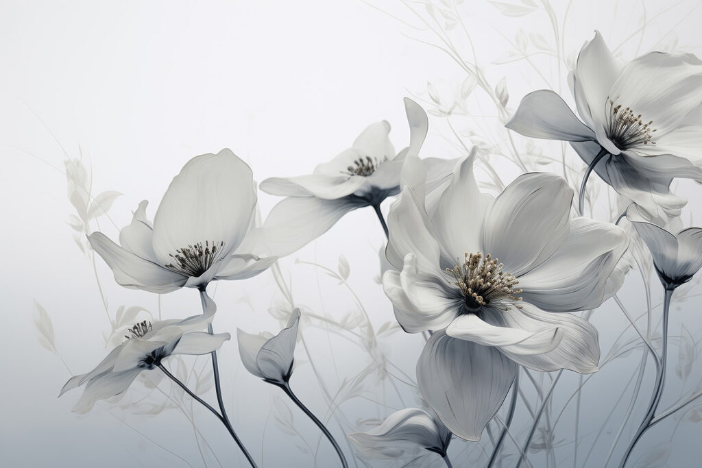Delicate petals in soft tones Delicate petals in soft tones