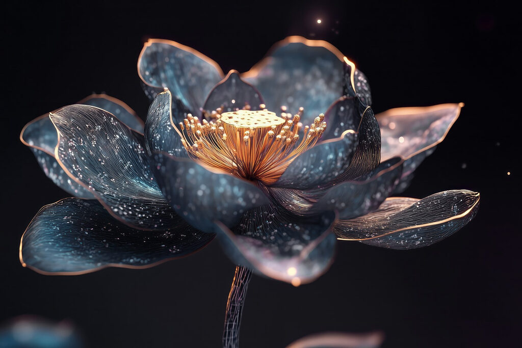 Delicate bloom in soft colors Delicate bloom in soft colors