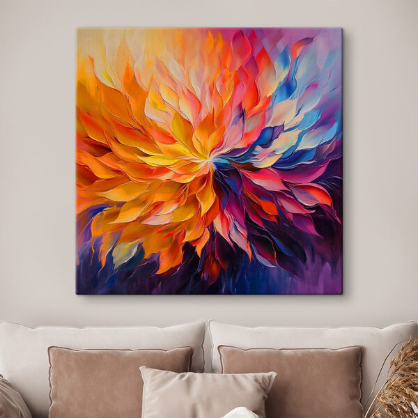 Quadri Quadri Dipinto raffigurante un fiore (COD: s41814)