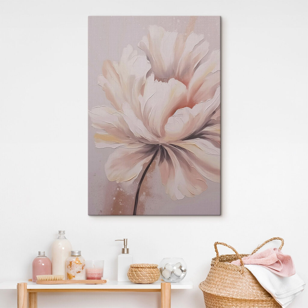 Painting of a flower Painting of a flower