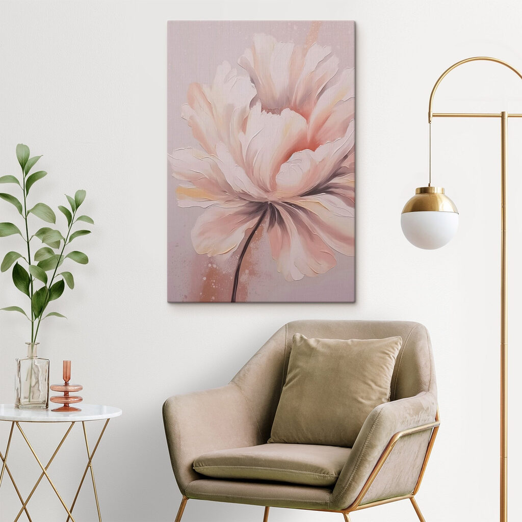 Painting of a flower Painting of a flower