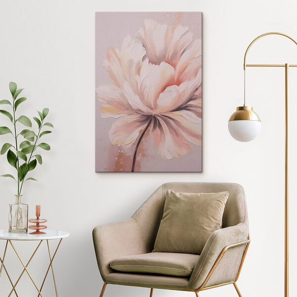 Painting of a flower Painting of a flower