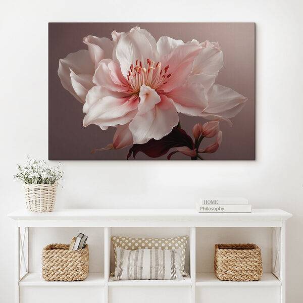 Delicate petals in soft hues