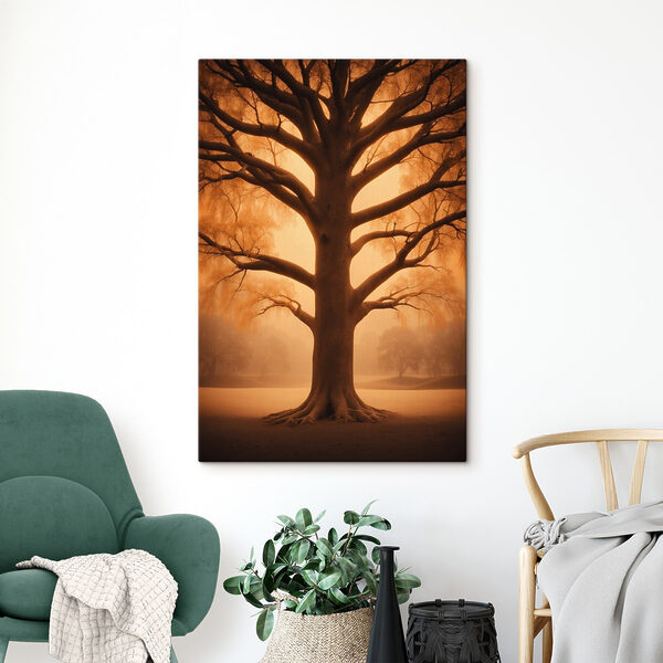 Large tree with no leaves