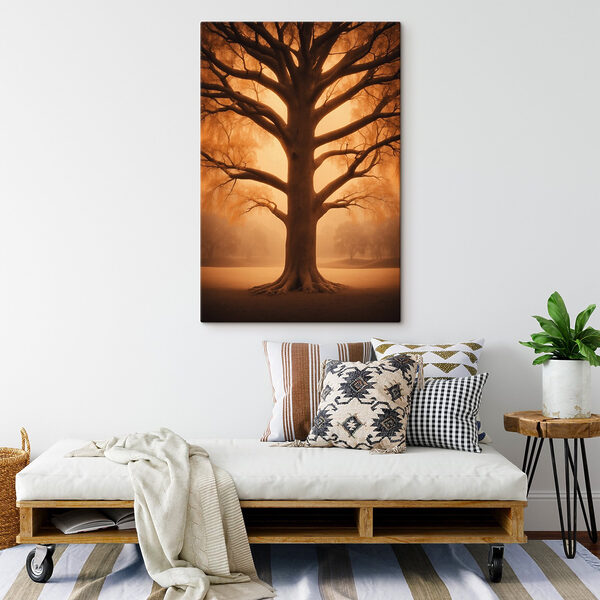 Large tree with no leaves