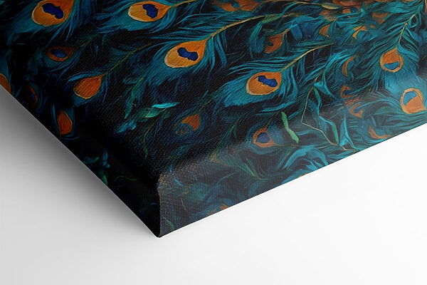 Painting of a peacock