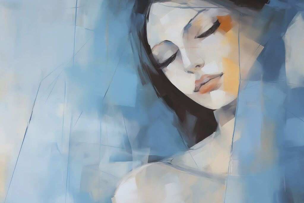 Soft serenity in cool hues
