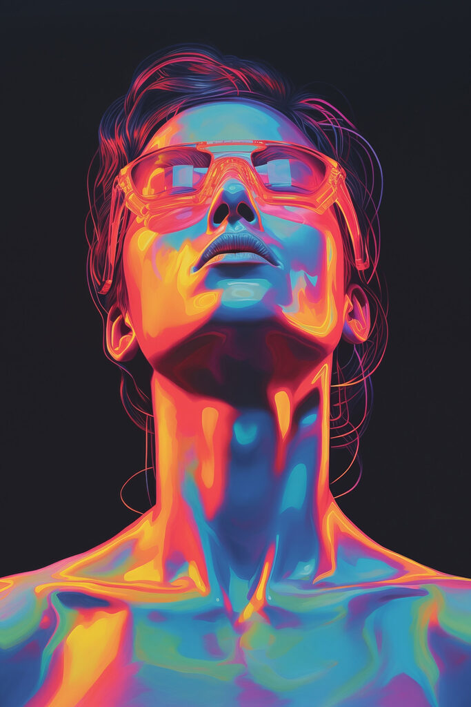 Woman wearing glasses Woman wearing glasses